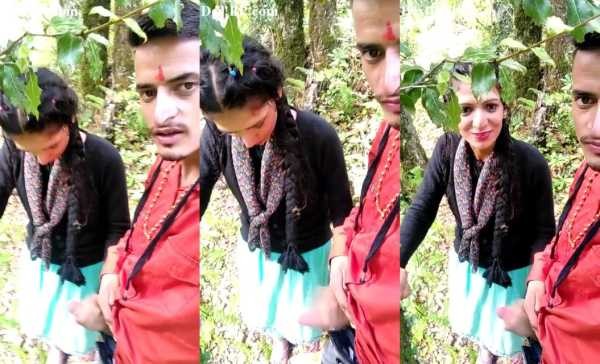 Watch Desi Young Lovers Doing Handjob In Jungle