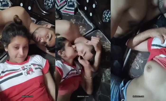 Watch Horny Girl Having Fun With Bf