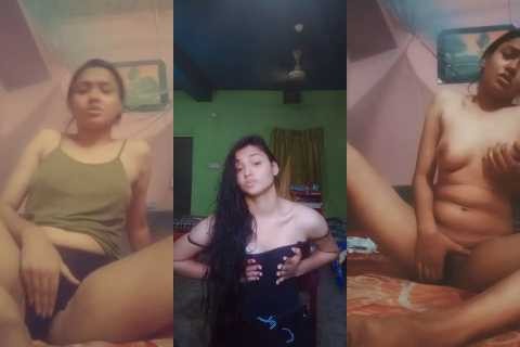 Watch Beautiful Desi Slim Girl Fingering Video
