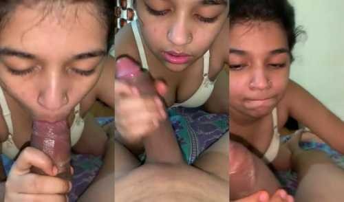 Watch Cute Beauty Indian Girl Sucking Dick