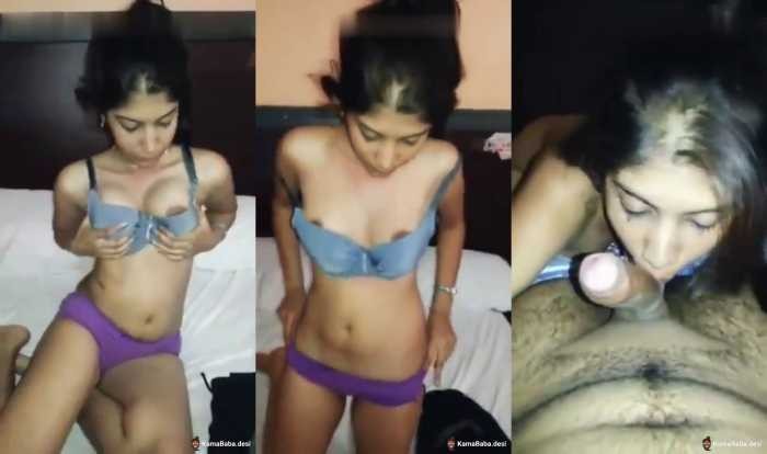Watch Horny Hyderabad Girl Sucks Her Lover’s Dick