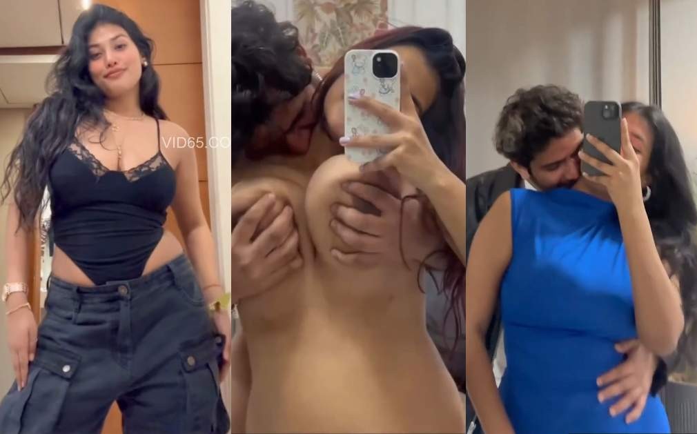 Watch Indian BF Pressing His Gf’s Boobs XXX Video