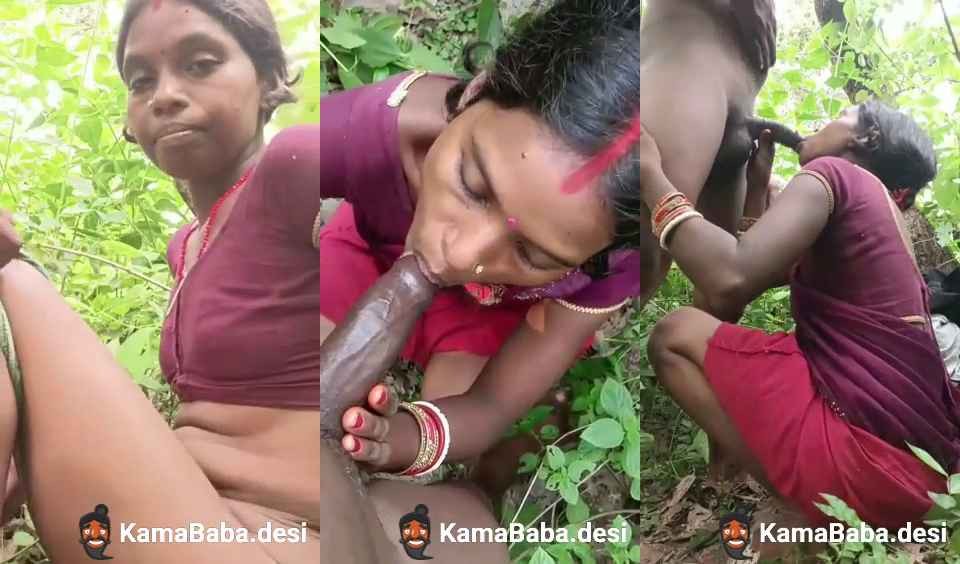 Watch Village Adivasi Bhabhi Sex MMS In Jungle